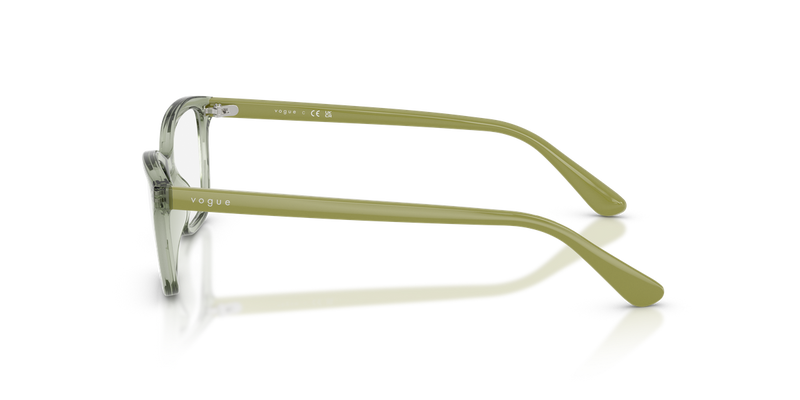 Vogue Junior VY2051 in Transparent Green - Alternate View