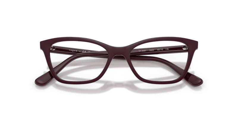 Vogue Junior VY2051 in Full Wine - Alternate View