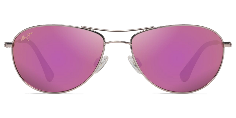 Maui Jim Baby Beach in Rose Gold / MAUI Sunrise (P245-16R) - Temple Detail