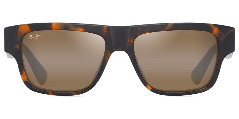 Maui Jim Kōkua in Matte Dark Havana / HCL® Bronze (H638-10) - Temple Detail