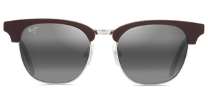 Shiny Solid Brown / Neutral Grey (695-01)