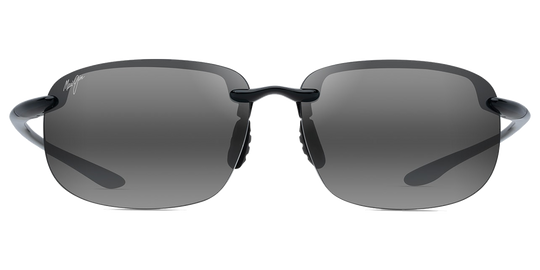 Maui Jim Ho‘okipa XLarge - Black Gloss / Neutral Grey (456-02)