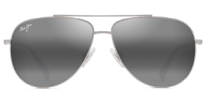 Shiny Silver with Black / Neutral Grey (589-17)