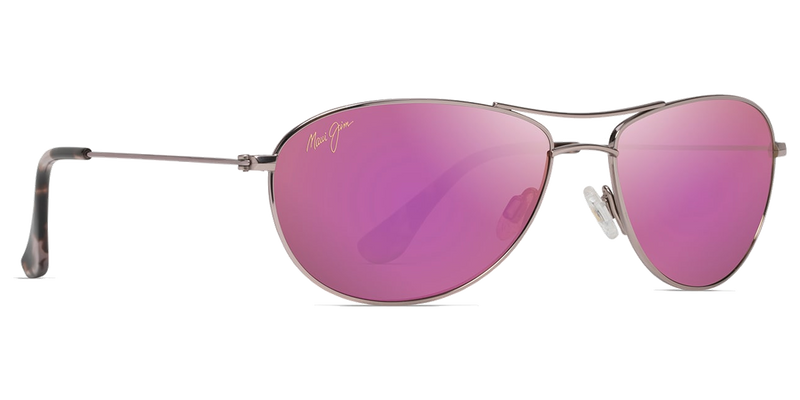 Maui Jim Baby Beach in Rose Gold / MAUI Sunrise (P245-16R) - Temple Detail