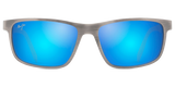 Brushed Dark Gunmetal / Blue Hawaii (B606-14)