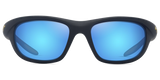 Matte Solid Dark Blue with Yellow / Blue Hawaii (B349-03A)