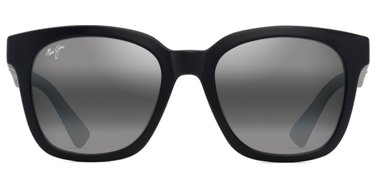 Maui Jim Honua Asian Fit - Matte Black / Neutral Grey (653-02)