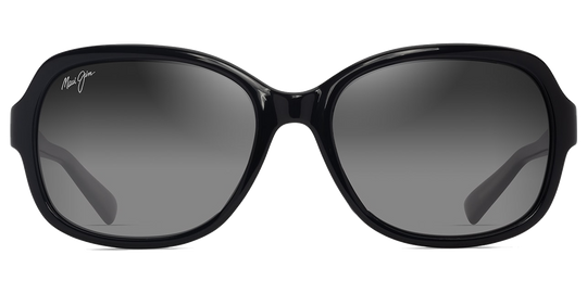 Maui Jim Hiluhilu - Shiny Black / Neutral Grey (GS355-02)