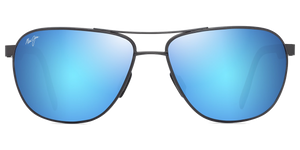 Matte Dark Ruthenium with Black / Blue Hawaii (B728-17)