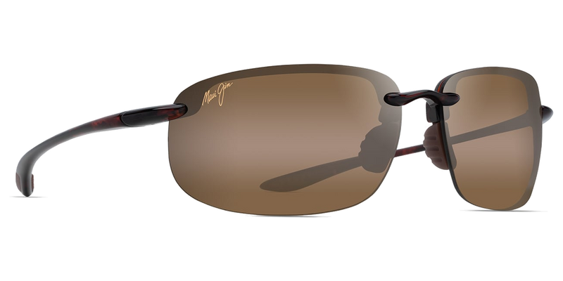 Maui Jim Ho‘okipa XLarge in Tortoise / HCL® Bronze (H456-10) - Temple Detail