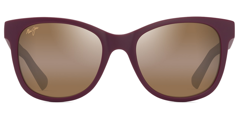 Maui Jim Kiopa‘a in Matte Cyclamen / HCL® Bronze (H671-28) - Temple Detail