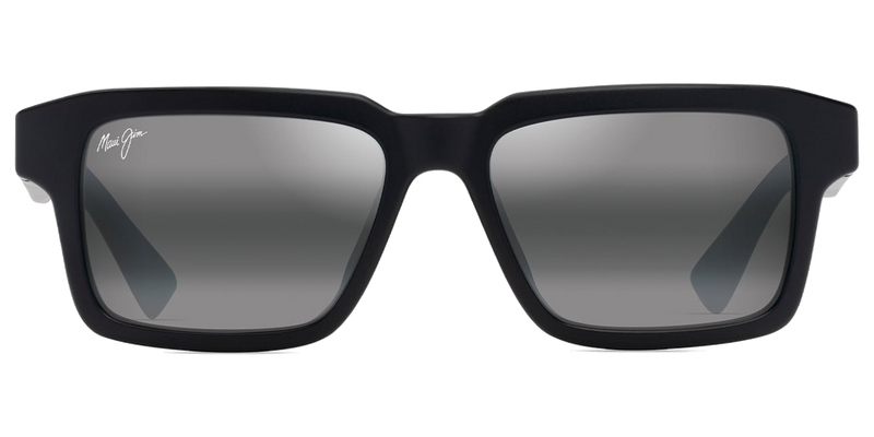 Maui Jim Kahiko in Matte Black / Neutral Grey (635-02) - Front View