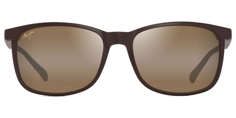 Maui Jim Hulili in Matte Brown / HCL® Bronze (H672-01) - Temple Detail