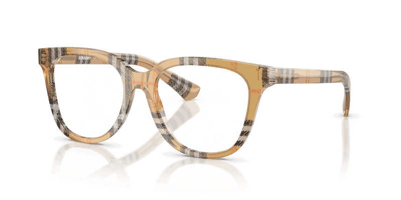 Burberry BE2439 in Check Sand (4163) - Front View