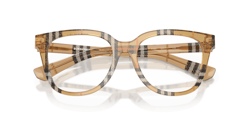Burberry BE2439 in Check Sand (4163) - Side View