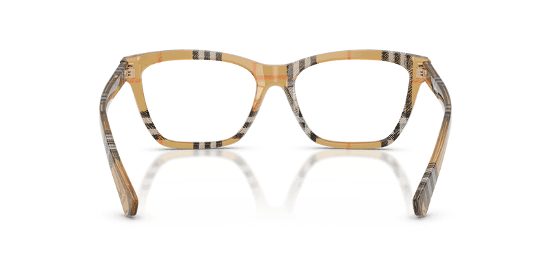 Burberry BE2440 in Check Sand / Demo Lens - Back View