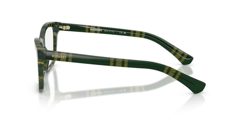 Burberry BE2440 in Check Green / Demo Lens - Alternate View