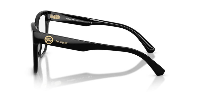 Burberry BE2443 in Black / Demo Lens - Side View