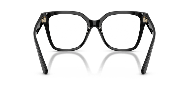 Burberry BE2443 in Black / Demo Lens - Back View