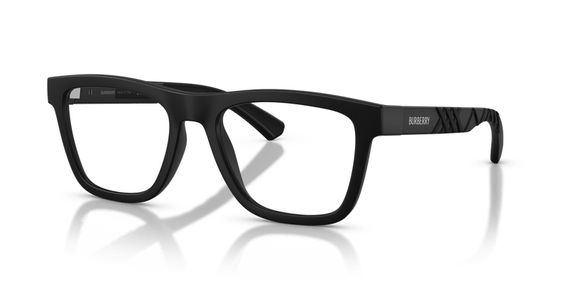 Burberry BE2452U in Matte Black / Demo Lens - Front View