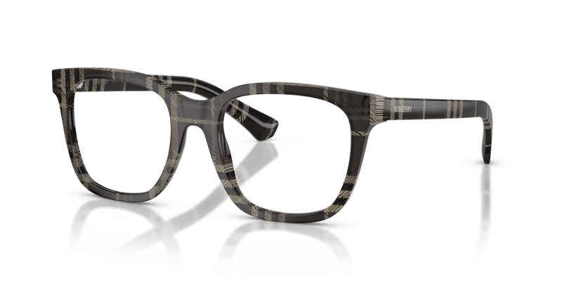 Burberry BE2455 in Check Grey / Demo Lens - Alternate View