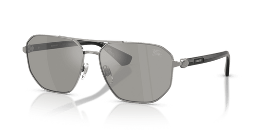 Gunmetal / Light Grey Mirror Silver (10036G)