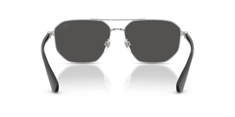 Burberry BE3166 in Silver / Dark Grey (100587) - Front View