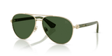 Light Gold / Dark Green (110971)