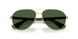 Light Gold / Dark Green (110971)