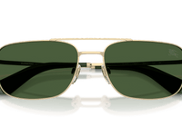 Light Gold / Dark Green (110971)