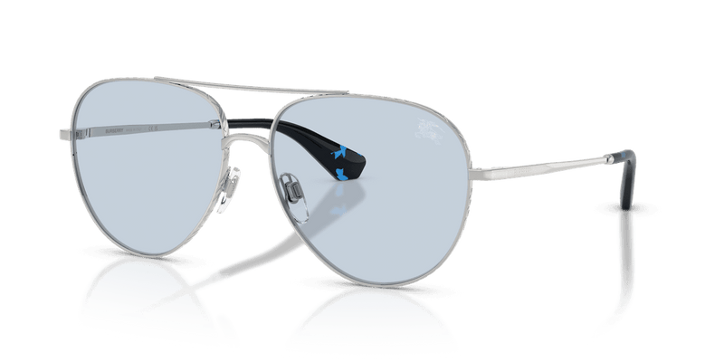 Burberry BE3172 in Silver / Azure (100572) - Front View