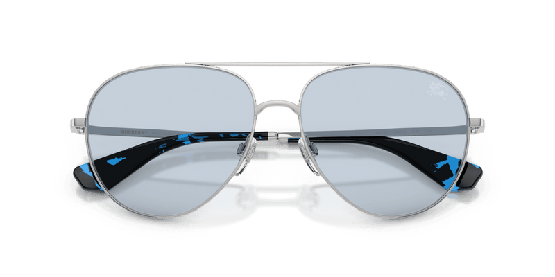 Burberry BE3172 in Silver / Azure (100572) - Side View