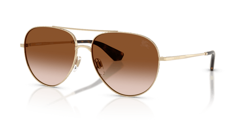 Burberry BE3172 in Light Gold / Brown Gradient (110913) - Alternate View