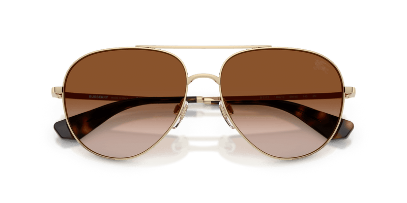 Burberry BE3172 in Light Gold / Brown Gradient (110913) - Alternate View