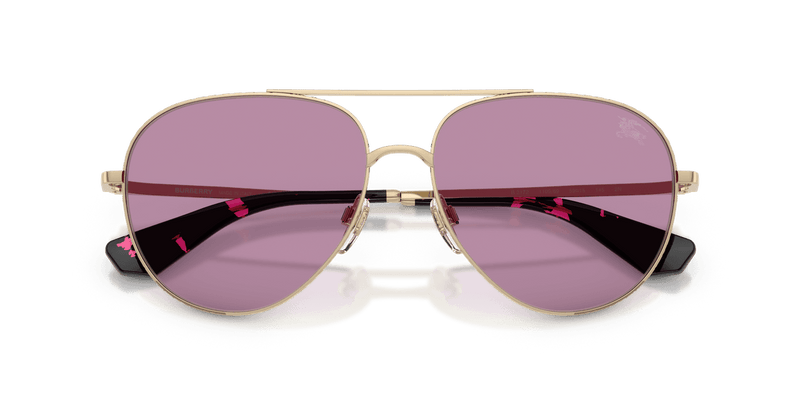 Burberry BE3172 in Light Gold / Dark Violet (110969) - Alternate View