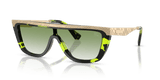 Green Havana / Clear Gradient Green (13598E)