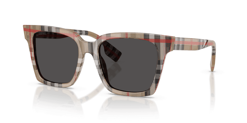 Burberry MAPLE BE4335 in Vintage Check / Dark Grey (377887) - Alternate View