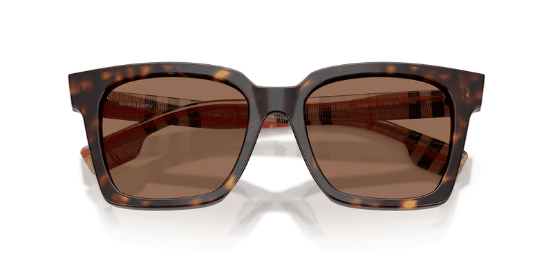 Burberry MAPLE BE4335 in Dark Havana / Dark Brown (390373) - Side View