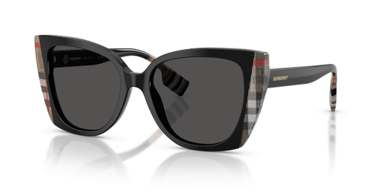 Burberry MERYL BE4393 - Black/Vintage Check / Dark Grey (405587)