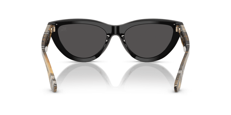 Burberry BE4436U in Black / Dark Grey (418887) - Alternate View