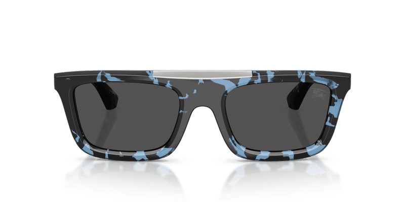 Burberry BE4451U in Blue Havana / Dark Grey (411187) - Alternate View