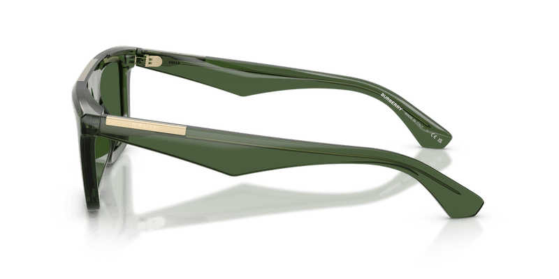 Burberry BE4451U in Green / Dark Green (417471) - Alternate View