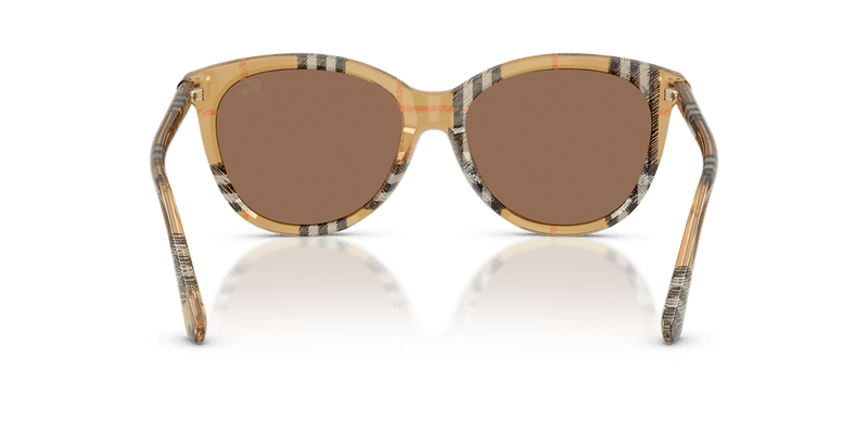 Burberry BE4455 in Check Sand / Dark Brown - Alternate View