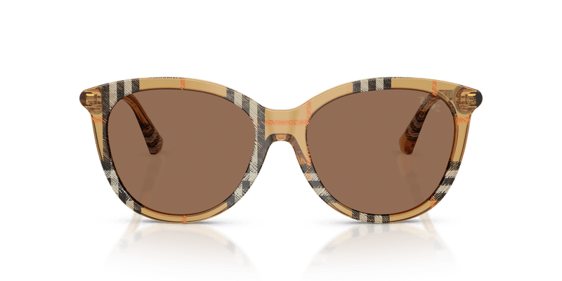 Burberry BE4455 in Check Sand / Dark Brown - Alternate View