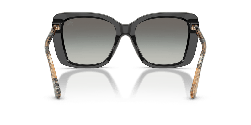 Burberry BE4456 in Black / Grey Gradient - Back View