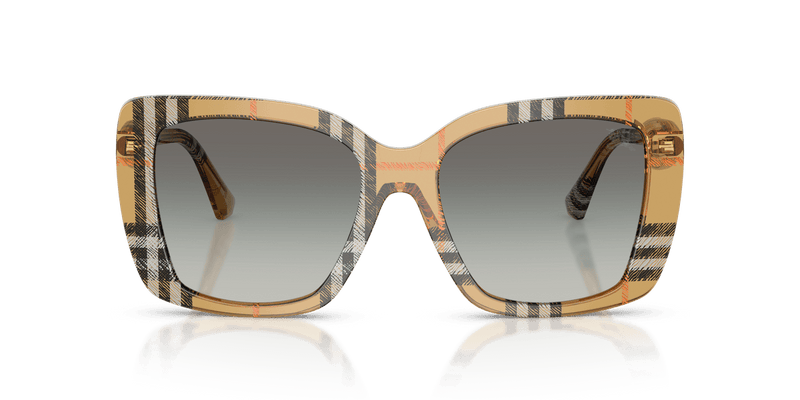Burberry BE4456 in Check Sand / Grey Gradient - Alternate View