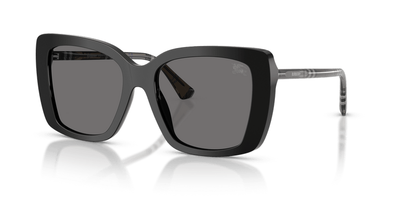 Burberry BE4456 in Black / Dark Grey Polarized - Alternate View