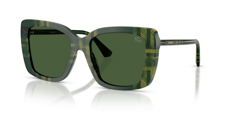 Burberry BE4456 in Check Green / Dark Green - Alternate View