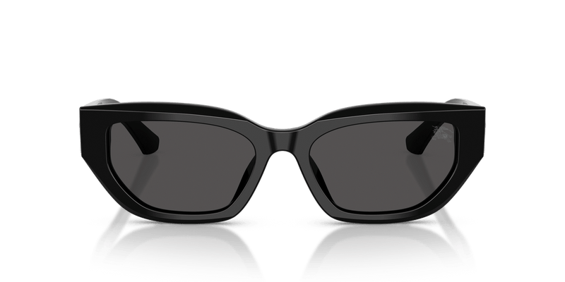 Burberry BE4463D in Black / Dark Grey - Temple Detail