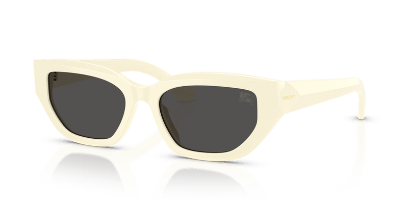 Burberry BE4463D in White / Dark Grey - Temple Detail